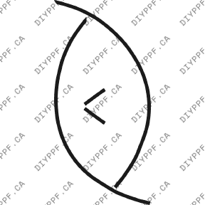 Wheel Lip Front, L&R 2002-2003 Acura CL 03-02 2D Cpe PPF