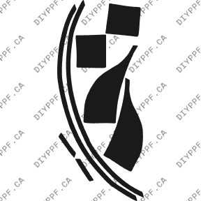 Acura RL Base (2002–2004) Front Wheel Lip Paint Protection Film (PPF) Kit – 4-Door Sedan