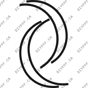 Wheel Lips 2002-2005 Audi A4 1.8T/3.0 05-02 4D Sdn PPF