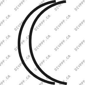 Wheel Lip Front, L&R 2002-2005 Audi A4 1.8T/3.0 05-02 4D Sdn PPF