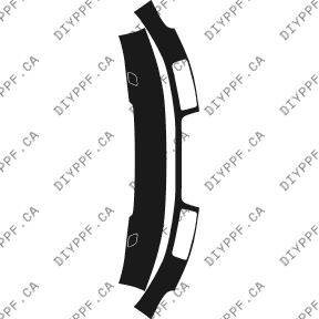 Front Bumper 2002-2004 Audi A6 4.2 04-02 4D Sdn PPF