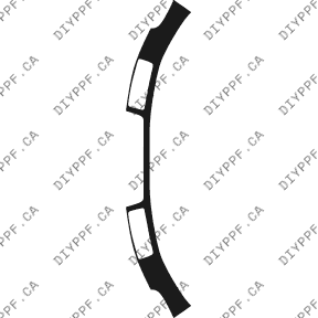 Bumper, Bottom 2002-2004 Audi A6 4.2 04-02 4D Sdn PPF