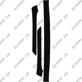 Roof & A Pillar 2024-2024 Ford Mustang EcoBoost/EcoBoost Premium 24-24 2D Conv PPF