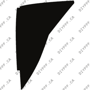 Fender, Left, Wrapped 2024-2024 Ford Mustang EcoBoost/EcoBoost Premium 24-24 2D Conv PPF