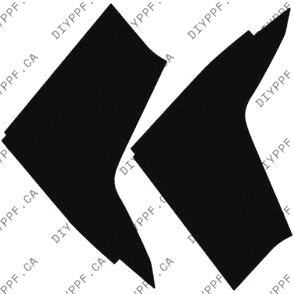 Fenders L & R, Wrapped 2024-2024 Hyundai Santa Fe SEL/XRT 24-24 4D SUV PPF