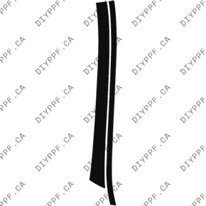 Door, A Pillar Right 2021-2023 Mercedes-Benz E53 23-21 4D Sdn PPF