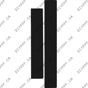 Door Panels Rear, L&R 2005-2024 GMC Savana 24-05 Van PPF