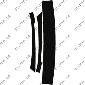 Roof & A Pillar 2024-2024 Porsche Cayenne Base/E-Hybrid/S/S E-Hybrid 24-24 4D SUV PPF