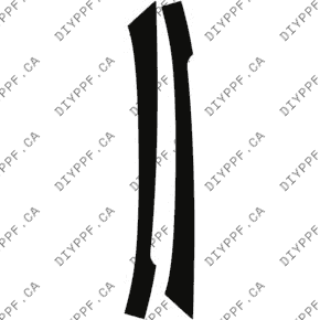 A Pillar 2024-2024 Porsche Cayenne Base/E-Hybrid/S/S E-Hybrid 24-24 4D SUV PPF