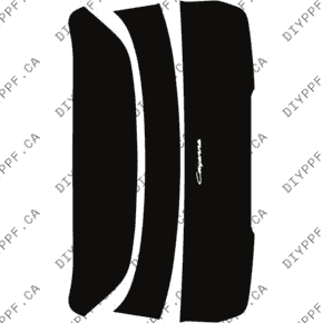 Liftgate, Full 2024-2024 Porsche Cayenne Base/E-Hybrid/S/S E-Hybrid 24-24 4D SUV PPF