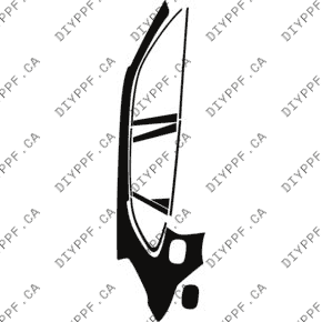 Qtr. Panel, Full Rear Right  2024-2024 Porsche Cayenne Base/E-Hybrid/S/S E-Hybrid 24-24 4D SUV PPF