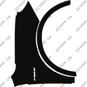 Fender, Right Full w/ Badge 2024-2024 Porsche Cayenne Base/E-Hybrid/S/S E-Hybrid 24-24 4D SUV PPF