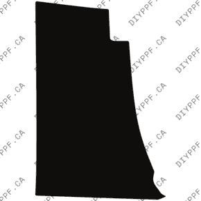 Wheel, Front Splash Left 2024-2025 Ford F150 XL 25-24 P/U PPF