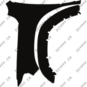 Fender, Left Full 2025-2025 Ram 1500 Laramie 25-25 Crew P/U PPF