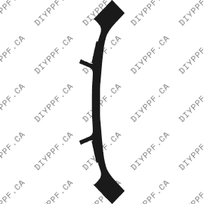 Bumper, Bottom 2002-2004 Audi A6 Avant 04-02 4D SW PPF