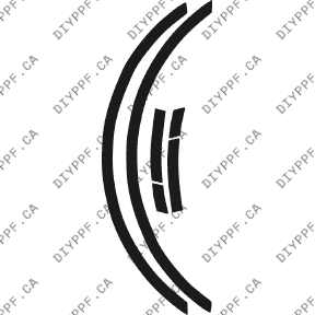 Wheel Lip Front, L&R 2003-2003 Audi A8/S8 03-03 4D Sdn PPF