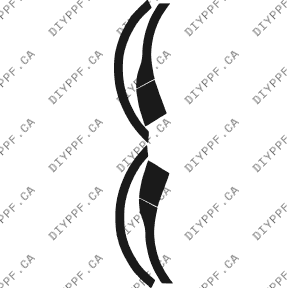 Wheel Lip/splash Rear, L&R 2002-2006 Audi TT Roadster 06-02 2D Conv PPF