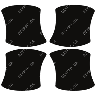 Door Handles 2021-2025 Audi Q5 45 Sportback 25-21 4D SUV PPF