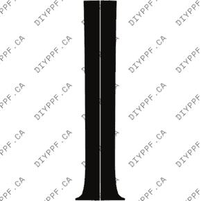 Door Panels Front, L&R 2021-2025 Audi Q5 45 Sportback 25-21 4D SUV PPF