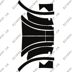 Splash, Sensors 2021-2025 Audi Q5 45 Sportback 25-21 4D SUV PPF