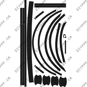 Appearance C 2002-2005 BMW 3 Series 05-02 4D Sdn PPF