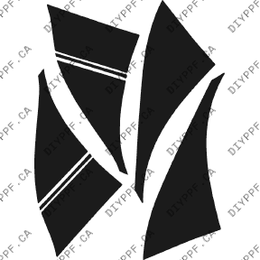 Splash 2002-2005 BMW 3 Series 05-02 4D Sdn PPF