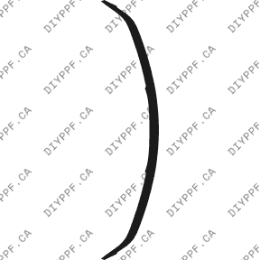 Bumper, Top 2002-2005 BMW 3 Series 05-02 4D Sdn PPF