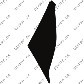 Fender, Right, Wrapped 2024-2024 Tesla Model 3 Performance 24-24 4D Sdn PPF