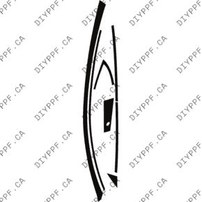 Door, Full Pillar Left 2024-2024 Tesla Model 3 Performance 24-24 4D Sdn PPF