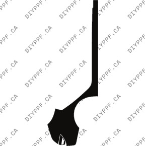 Qtr. Panel, Full Rear Right  2024-2024 Tesla Model 3 Performance 24-24 4D Sdn PPF