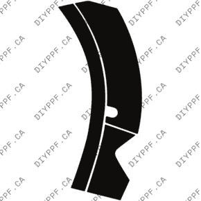 Wheel, Rear Splash, Left, Sensors 2021-2024 Audi SQ5 Sportback 24-21 4D SUV PPF