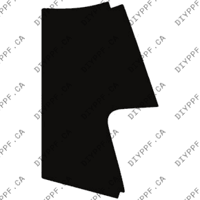 Acura TLX Base (2024–2025) Left Fender Paint Protection Film (PPF) Kit – 4-Door Sedan