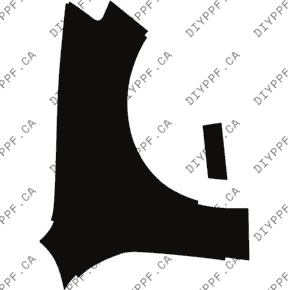 Acura TLX TLX (2024–2025) Right Front Fender Paint Protection Film (PPF) Kit – 4-Door Sedan