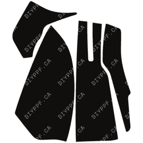 Acura TLX Standard (2024–2025) Left Side Mirror Paint Protection Film (PPF) Kit – 4-Door Sedan