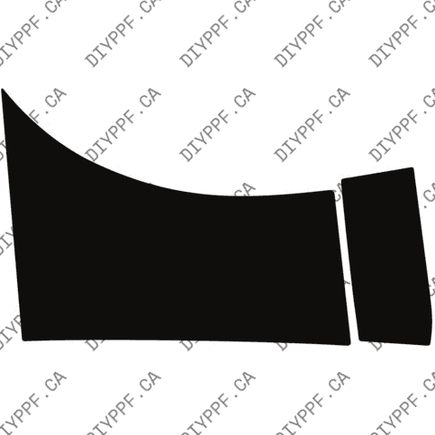 Wheel, Front Splash Right w/ Underbody Spoiler 2024-2025 Acura TLX 25-24 4D Sdn PPF