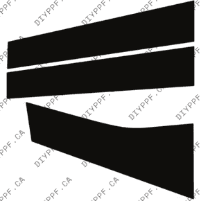 Door, B Pillar Right 2025-2025 Acura MDX A-Spec/A-Spec Advance 25-25 4D SUV PPF