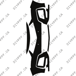 Front Bumper, w/ 2 Sensors 2025-2025 Acura MDX A-Spec/A-Spec Advance 25-25 4D SUV PPF