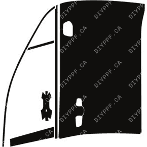 Door, Full Front Left 2024-2024 Honda Prologue EX 24-24 4D SUV PPF