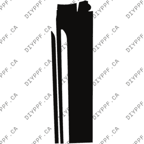 Door, Rear Panel Left 2024-2025 Audi Q8 w/ S line style package/SQ8 25-24 4D SUV PPF