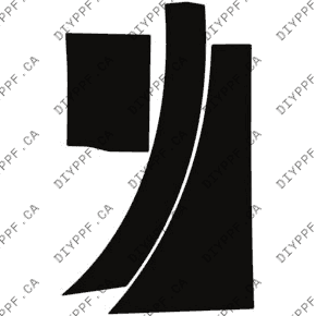 Wheel, Front Splash Right 2024-2025 Audi Q8 w/ S line style package/SQ8 25-24 4D SUV PPF