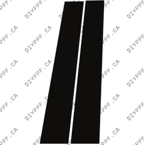 Door, B Pillar Left 2024-2024 Chevrolet Traverse Z71 24-24 4D SUV PPF