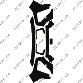 Front Bumper, w/ 2 Sensors 2024-2024 Chevrolet Traverse Z71 24-24 4D SUV PPF