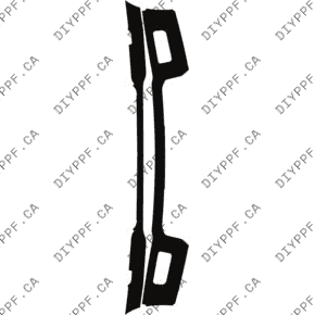 Front Bumper 2024-2025 Ford F150 Lariat 25-24 Crew P/U PPF