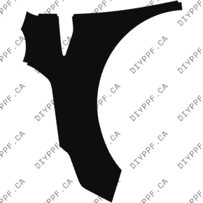 Fender, Left Full 2024-2025 KIA Sorento LX/S/EX/SX 25-24 4D SUV PPF