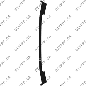 Bumper, Middle 2002-2003 BMW 5 Series w/out front plate 03-02 4D Sdn PPF