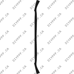 Bumper, Bottom 2002-2003 BMW 5 Series w/out front plate 03-02 4D Sdn PPF