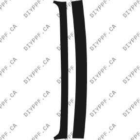 Bumper, Back 2002-2003 BMW 5 Series w/out front plate 03-02 4D Sdn PPF