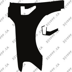 Fender, Left Full 2024-2025 Ford F150 King Ranch/Platinum 25-24 Crew P/U PPF