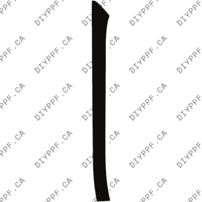 Door, A Pillar Right 2024-2025 Ford F150 King Ranch/Platinum 25-24 Crew P/U PPF