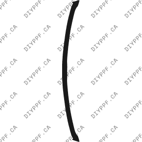Bumper, Bottom 2002-2005 BMW 7Li Series 05-02 4D Sdn PPF